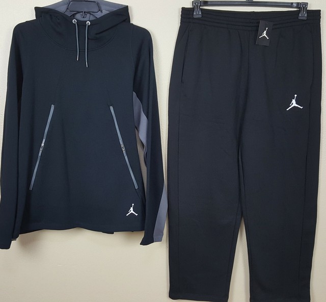 red and black nike tech sweatsuit