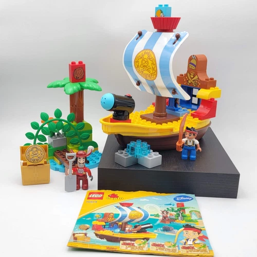LEGO Duplo Jake's Pirate Ship Bucky RETIRED 10514 Complete except 1 Cannonball