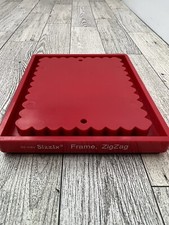 Sizzix Die Cut Original Red - ZigZag 38-0164