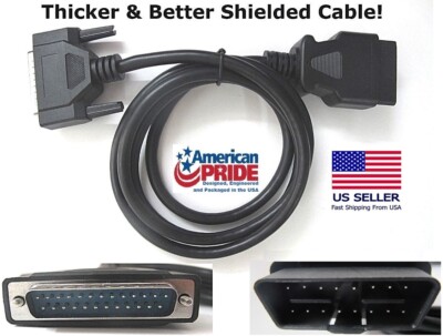 Cable Number 13-1009 or 131009 OBD2 OBDII Compatible with INNOVA Scan Tools