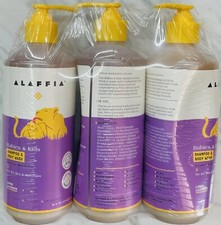  Set Of 3 Alaffia Everyday Shea Baby  Kids Shampoo  Body Wash, Lemon Lavender