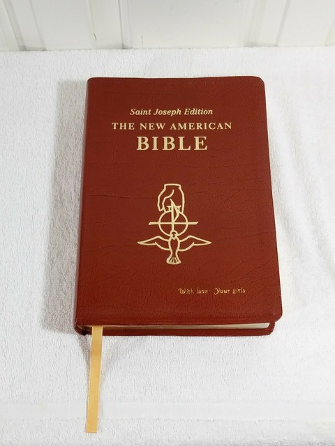 NAB Holy Bible Saint Joseph Edition of The New American Bible Large ...