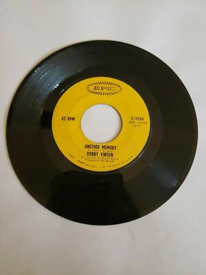 Bobby Vinton - Just as Much as Ever - Epic (45RPM RPM 7   Single)  (J290) 