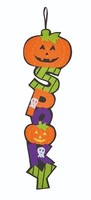 Mottoland 642199 - KüRbis Halloween Dekoration Aus Filz * Fenster Deko
