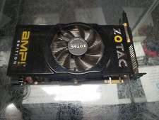 1 Zotac GTS450 amp 1GB 128BIT DDR5 PCI-Express Video Card - Tested free ship