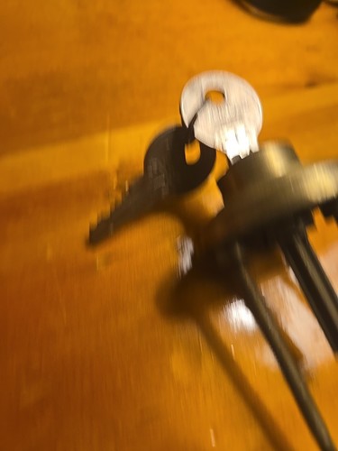 Vintage Door Lock With Keys - Picture 5 of 9