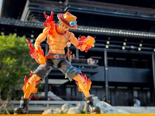 Nuevo juego de caja de figuras de acción ONE PIECE Portgas·D· Ace - Imagen 8 de 10