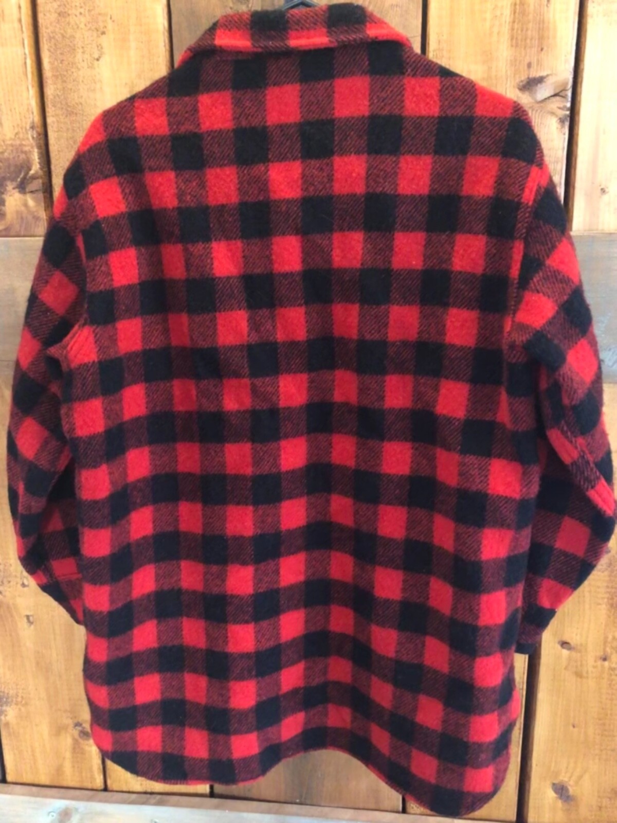 Vtg 70s Woolrich Heavy Flannel Wool Lumberjack Sh… - image 2