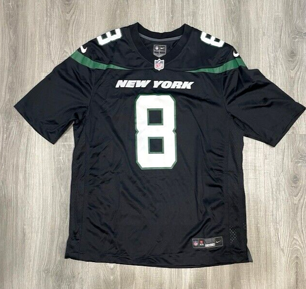 ユニフォーム New York Jets NFL Jersey Aaron Rodgers Nike NFL New York Jets Game Jersey Aaron Rodgers #8 Black Men's