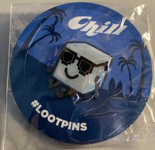 Loot Crate Ice Cube Chill December 2019 Enamel Pin Collectible - Zip8