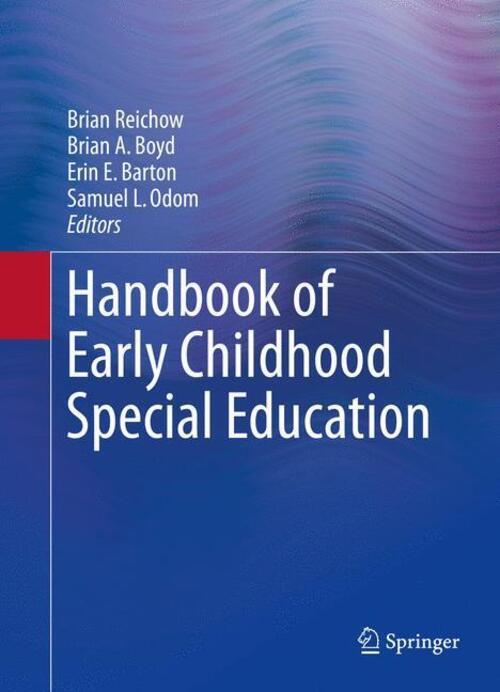 Thumbnail - Handbook Of Early Childhood Special Education Brian Reichow (u. A.)