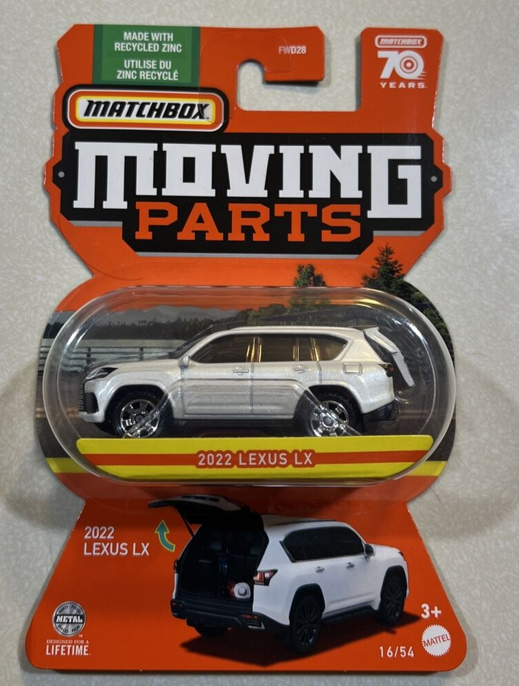 NEW 2023 Matchbox Moving Parts 2022 Lexus LX | eBay