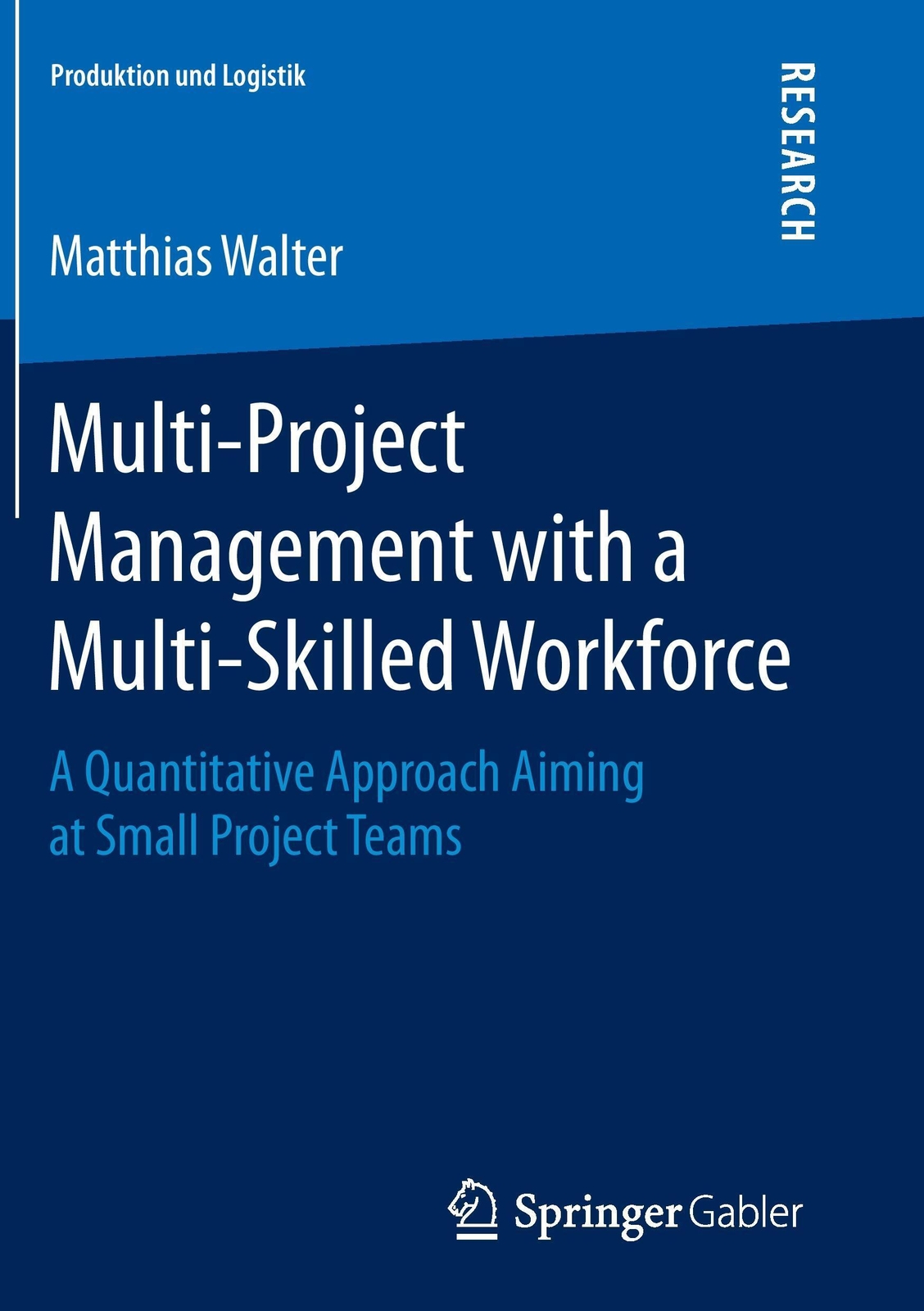 Thumbnail - Multi-project Management With A Multi-skilled Workforce | Matthias