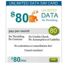 Business Enterprise Unlimited Data Plan Rental AT&T Sim Card 4G LTE 5G Hotspot