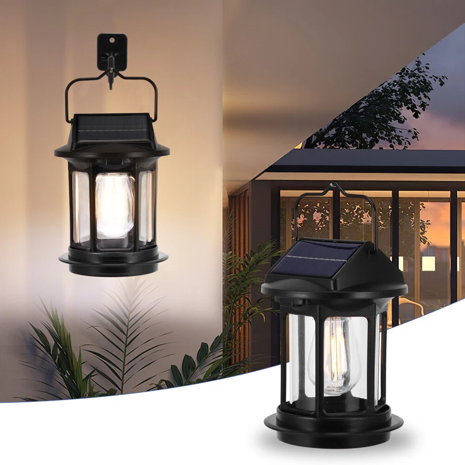 DE LED Solarleuchte Außen Wandlampe mit Bewegungsmelder USB Handleuchte Laternen - Bild 2 von 4