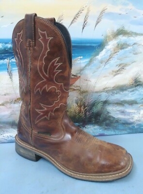 Dan Post Men's Brown Work Wolt Western Work Boots DP69791 - 10.5 D