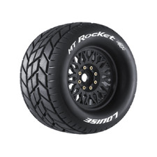 Louise RC L-T3320X MFT MT-Rocket Sport Tires with 0 1/2 Offset and 17mm Hex mo
