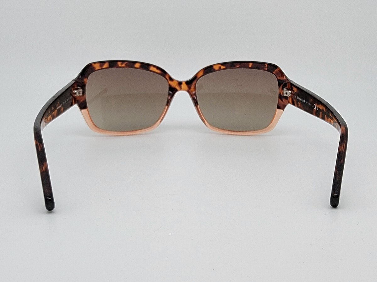 Kate Spade Winona2/O/S 0TP5 CC Tortoise Crystal Pink Frame Brown Lens Sunglasses Kate Spade Winona2/O/S 0TP5 CC Tortoise Crystal Pink Frame  main image 4