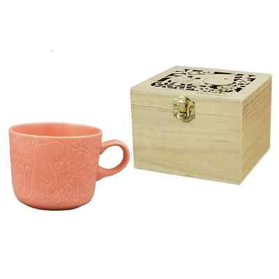 MOOMIN Mug Approx. 12.8 fl oz (380 ml) Wooden Box NEW