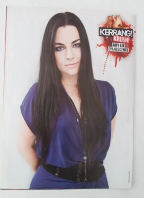 AMY LEE (EVANESCENCE) 'blue dress' magazine PHOTO/Poster/clipping 11x8 inches