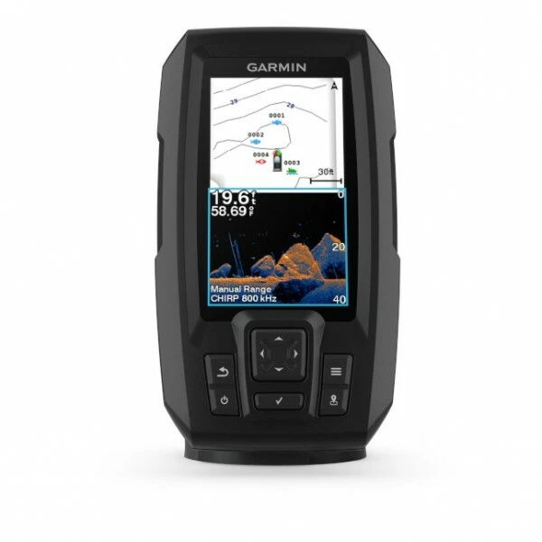 Garmin STRIKER Vivid 4cv Marine Fishfinder with Protective Cover 010-02550-00 - Image 2 of 4