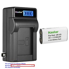Kastar Battery LCD Wall Charger for Toshiba PDR-2300 PDR-3300 PDR-3320 PDR-4300