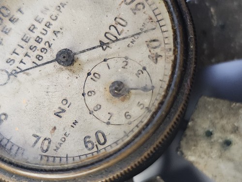 STIEREN PITTSBURGH 1892 A ALTIMETER & WIND. - MADE IN ENGLAND 3" - Picture 10 of 13