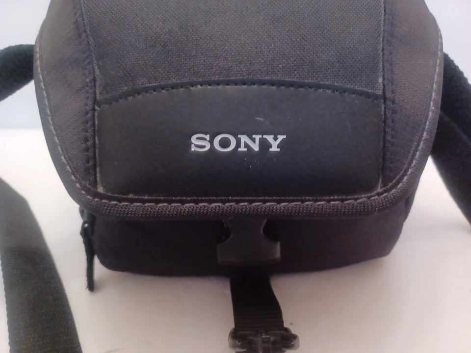 SONY мягкая сторона камеры переноски чехол модель LCS-U11 б/у черный 7 «x 6» X 5» - Изображение 4 из 4