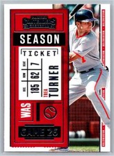2020 Panini Contenders #79 Trea Turner