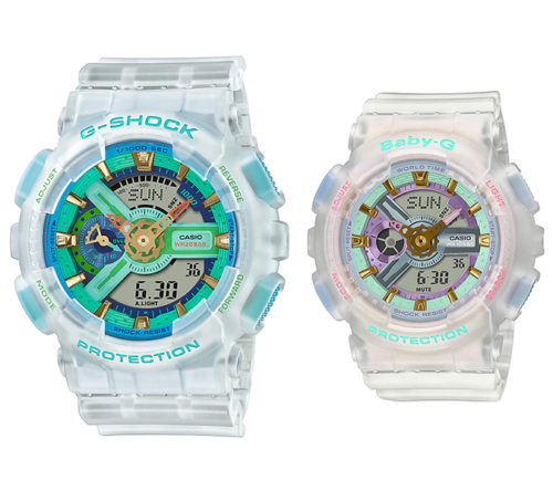 Casio G-Shock Baby-G Summer Lover's Collection Paired Sets Watch SLV-21A-7A - Picture 1 of 4