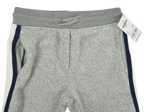 NWT OshKosh Kid's Boys Girls Pull on Stripe Pants Joggers Gery 5T $29 - Picture 5 of 6