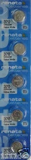 5 Renata 370 watch 0% MERCURY Batteries