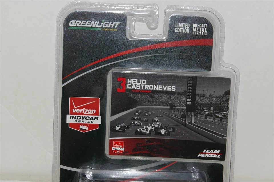 Greenlight Helio Castroneves Edición Limitada 2015 Verizon Indycar Series ¡NUEVO! Foto 2 de 4
