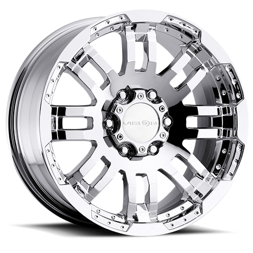 Vision Off-Road 375 Warrior 17X8.5 6X135 25mm Chrome