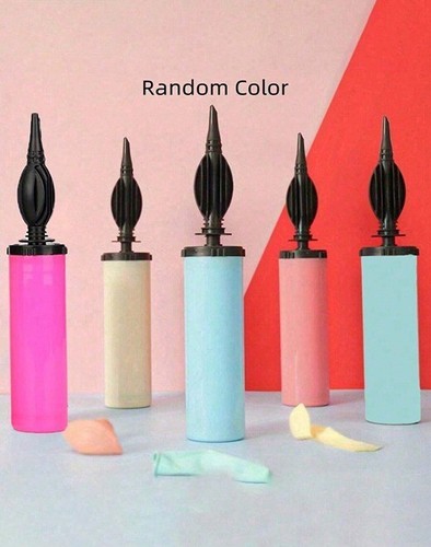 Balloon Pump Double Action Hand Held Portable Inflator Air Blower for Party - Picture 14 of 15