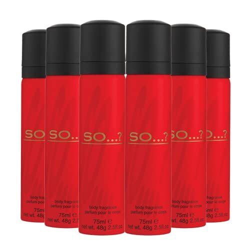 So…? Iconic Body Fragrance Spray Bundle 75ml (Pack of 6)