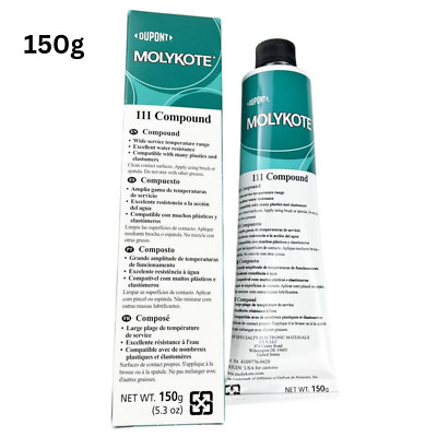 Molykote 111 Silicone Compound valve and O Ring Lubricant 150g AU stock