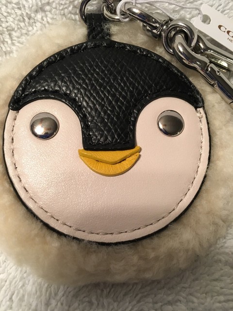 coach fuzzy backpack