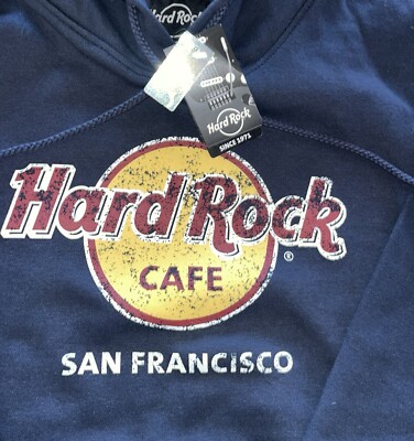 New Hard Rock Cafe San Francisco Hoodie/Jacket Size M
