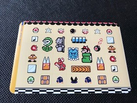 Super Mario Bros 3 Famicom History Book Sealdass Sticker Japanese NINTENDO