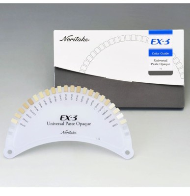 EX-3 Color Guide - Paste Opaque - NORITAKE