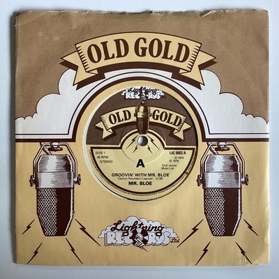 Mr Bloe, groovin  with Mr Bloe  7  45 VINYL SINGLE old gold MOD northern soul (z