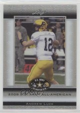 2012 Leaf Metal Draft 2008 US Army All-American Bowl White 1/1 Andrew Luck 2r8