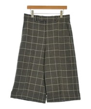 GUCCI Shorts BrownxWhite Check Pattern 48 Approx. L 2200670482054