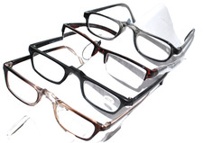 4 pair Mens Reading Glasses Quality brand fashion impact resistant Power 2.75