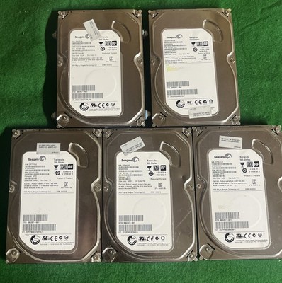 Lot Of 5: 680207-001 HP 500GB 7.2K SATA 6Gbps 3.5'' HDD ST500DM002 680207-002 @3A
