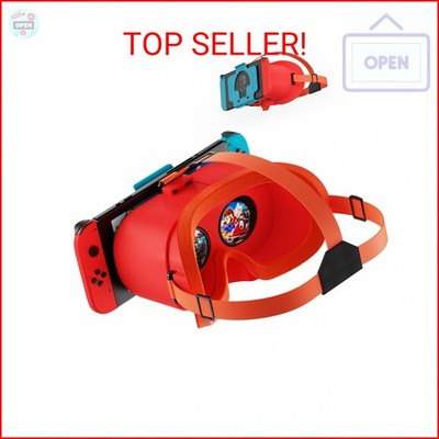 VR Headset for Nintendo Switch & Switch OLED, Upgraded Switch Virtual Reality Gl