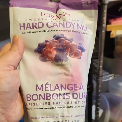 LorAnn Hard Candy Mix Baking Mix 538g (19oz) Gluten Free Pantry Type