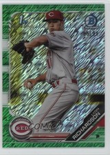 2019 Bowman Chrome Prospects Green Shimmer Refractor /99 Lyon Richardson 05ks