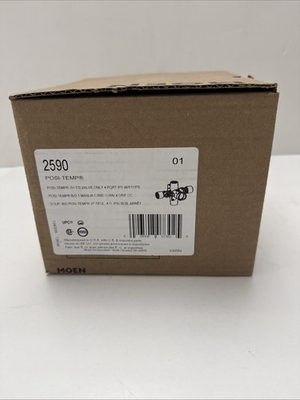 #ad Moen 2590 1 2quot; Ips Posi Temp Pressure Balancing Rough In Valve $119.00